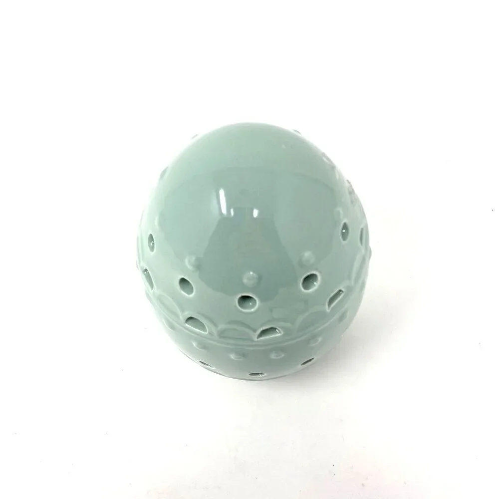 Target Decorative Green Ceramic Light Up Easter Egg